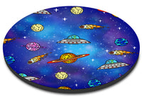 Aliens & Planets - Space Galaxy Mousepad | Dabmatz | Dabpad | Rigmat | Dabmat